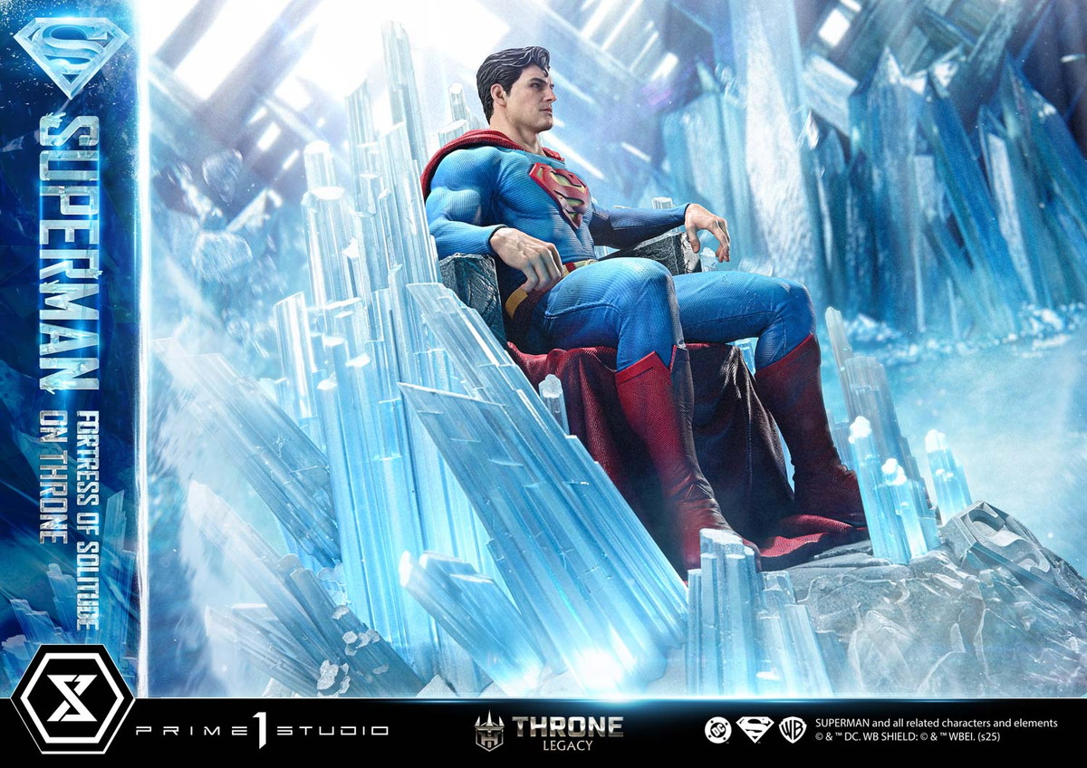 スーパーマン（コミック）「スローンレガシー スーパーマン フォートレス・オブ・ソリチュード オン スローン （Design by Gabriele Dell’Otto）」のフィギュア画像