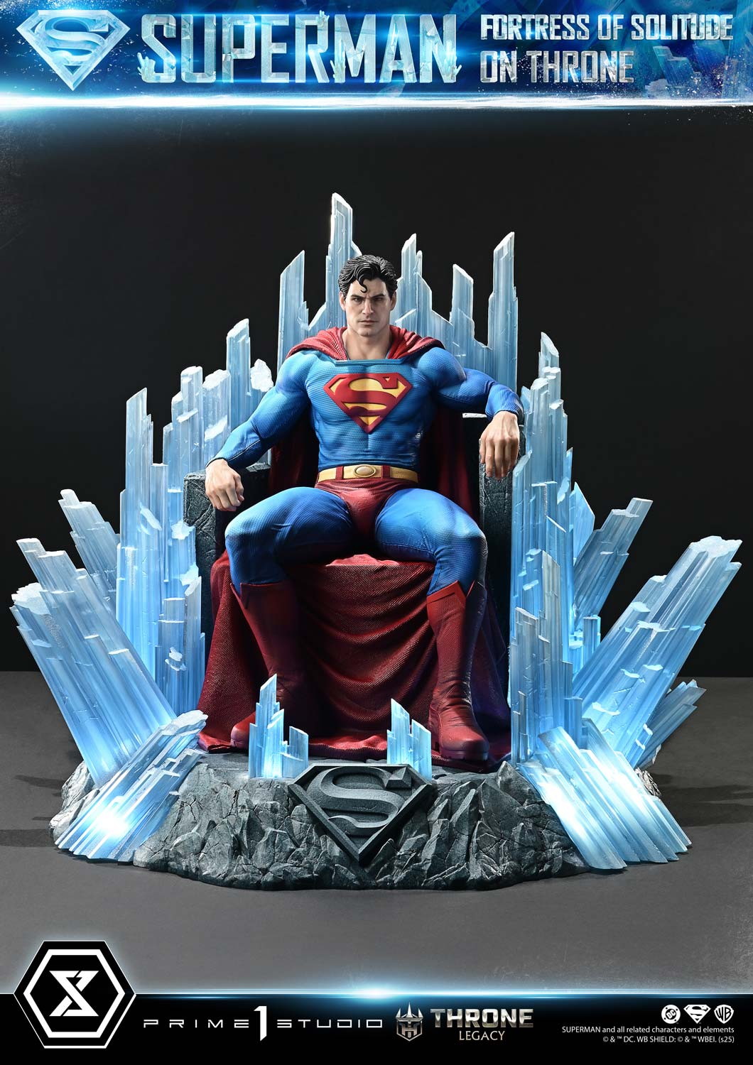 スーパーマン（コミック）「スローンレガシー スーパーマン フォートレス・オブ・ソリチュード オン スローン （Design by Gabriele Dell’Otto）」のフィギュア画像