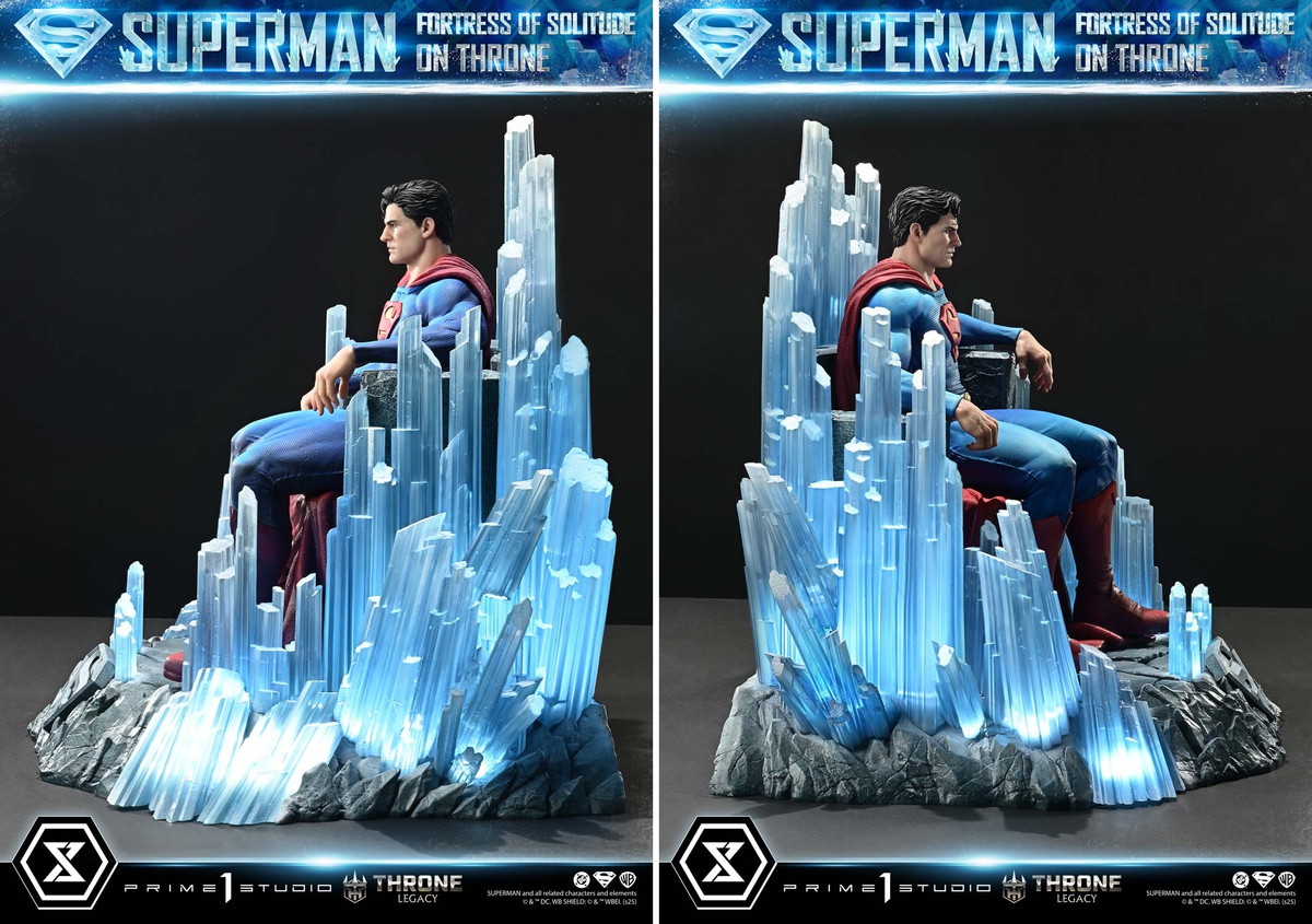 スーパーマン（コミック）「スローンレガシー スーパーマン フォートレス・オブ・ソリチュード オン スローン （Design by Gabriele Dell’Otto）」のフィギュア画像