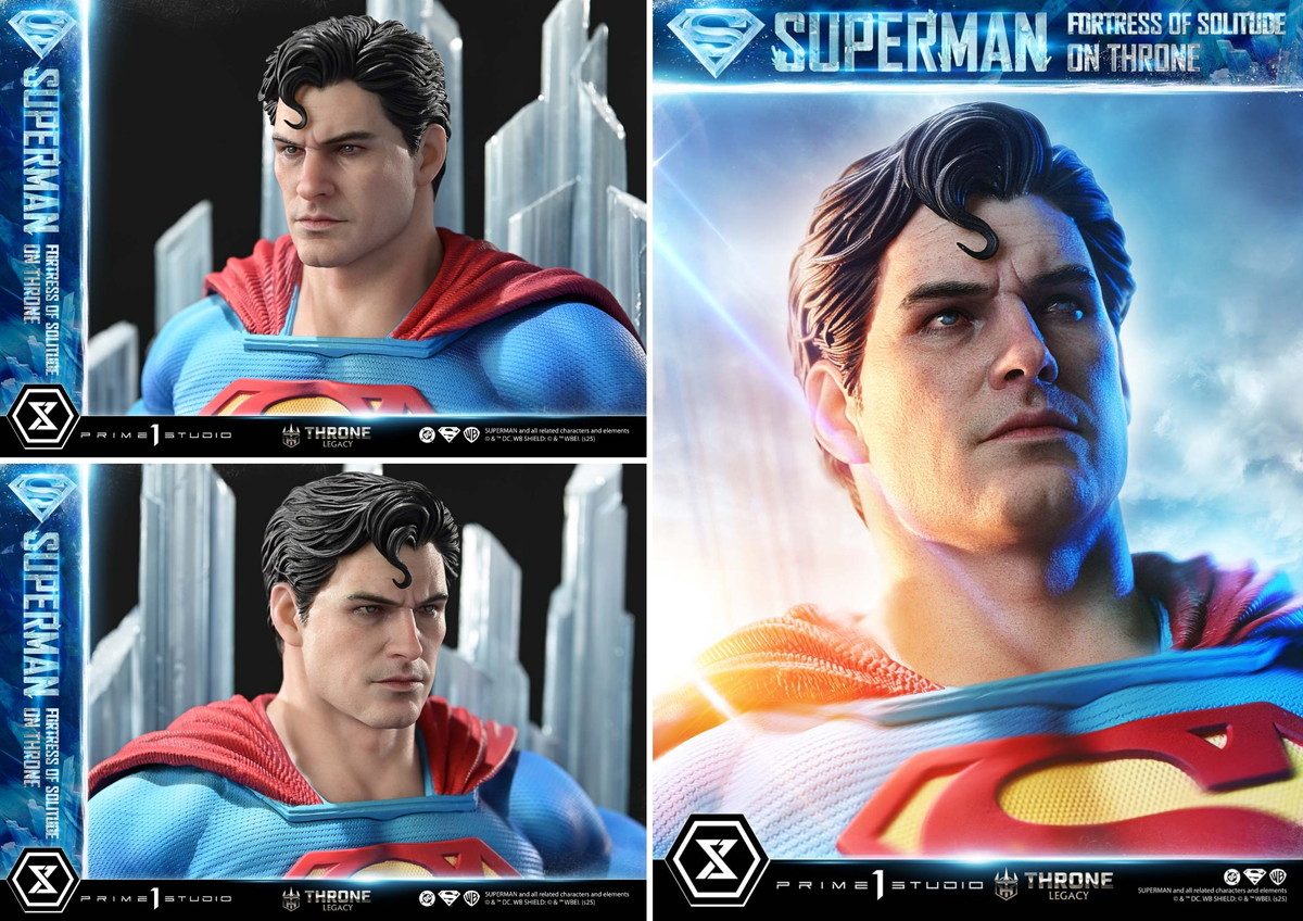 スーパーマン（コミック）「スローンレガシー スーパーマン フォートレス・オブ・ソリチュード オン スローン （Design by Gabriele Dell’Otto）」のフィギュア画像