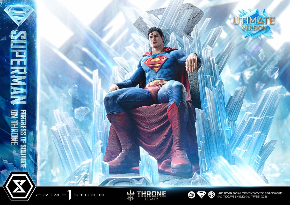 スーパーマン（コミック）「スローンレガシー スーパーマン フォートレス・オブ・ソリチュード オン スローン （Design by Gabriele Dell’Otto）」のフィギュア画像