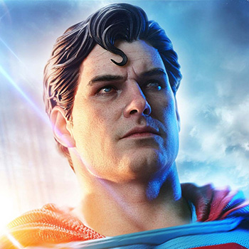 スーパーマン（コミック）「スローンレガシー スーパーマン フォートレス・オブ・ソリチュード オン スローン （Design by Gabriele Dell’Otto）」のフィギュア
