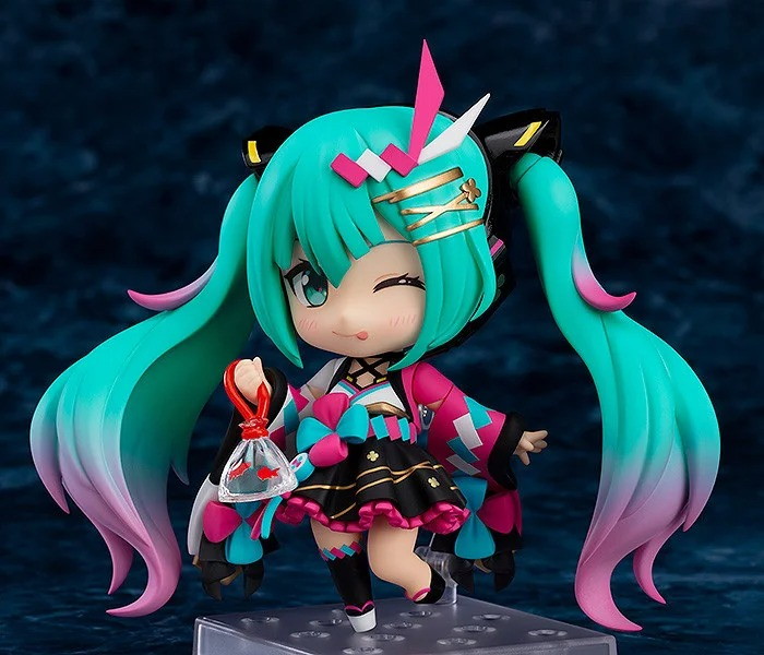 キャラクター・ボーカル・シリーズ01 初音ミク「ねんどろいど 初音ミク マジカルミライ 2020 夏祭りVer.」のフィギュア画像