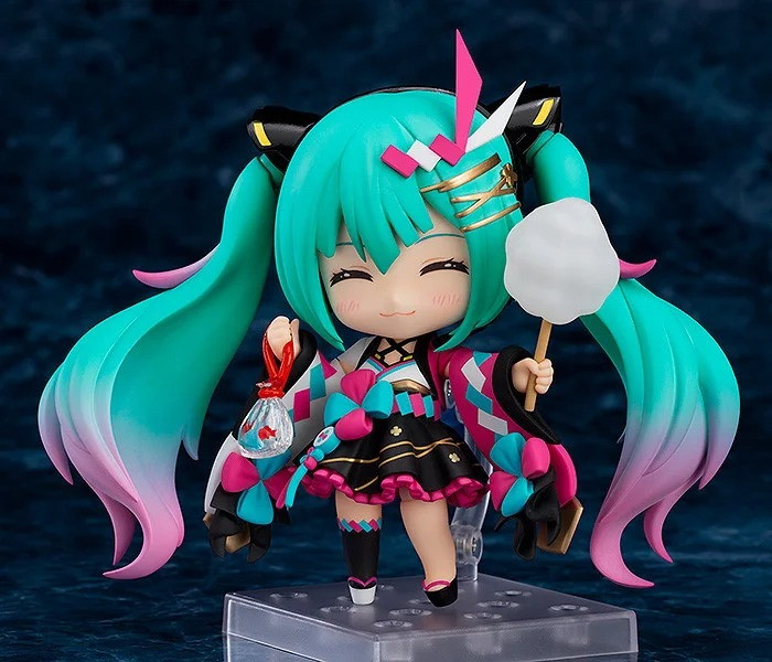キャラクター・ボーカル・シリーズ01 初音ミク「ねんどろいど 初音ミク マジカルミライ 2020 夏祭りVer.」のフィギュア画像