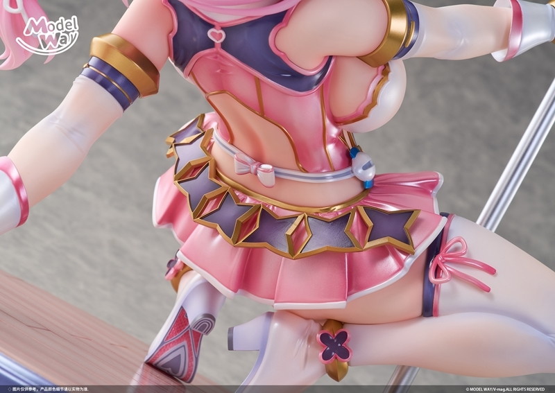 「桜羽桃香 愛玩天使 チアリーピンク Ver.」のフィギュア画像