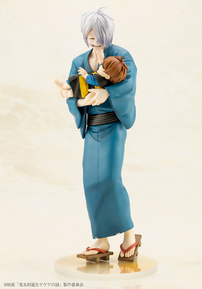 鬼太郎誕生 ゲゲゲの謎「鬼太郎の父 & 赤子鬼太郎」のフィギュア画像