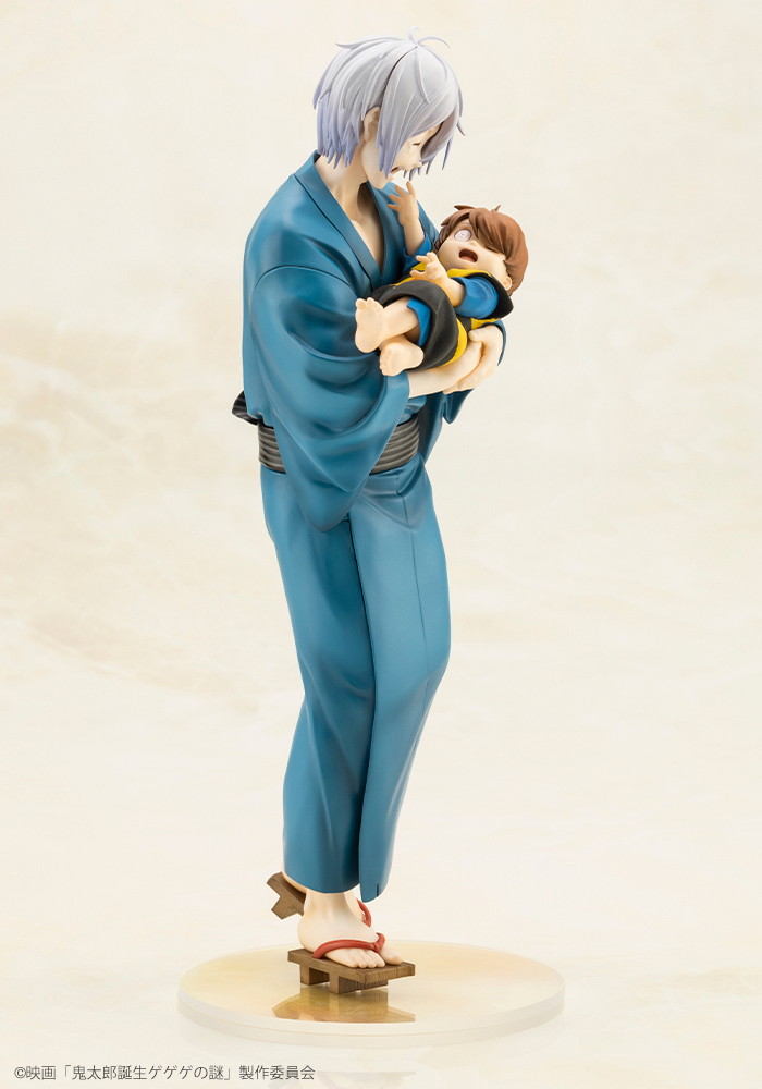 鬼太郎誕生 ゲゲゲの謎「鬼太郎の父 & 赤子鬼太郎」のフィギュア画像