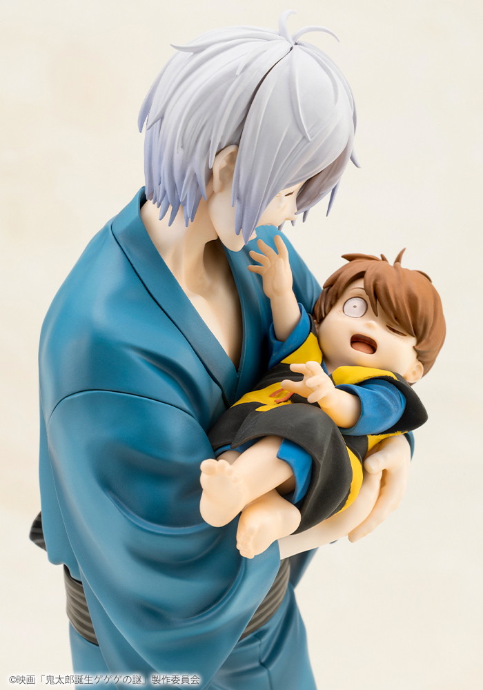 鬼太郎誕生 ゲゲゲの謎「鬼太郎の父 & 赤子鬼太郎」のフィギュア画像