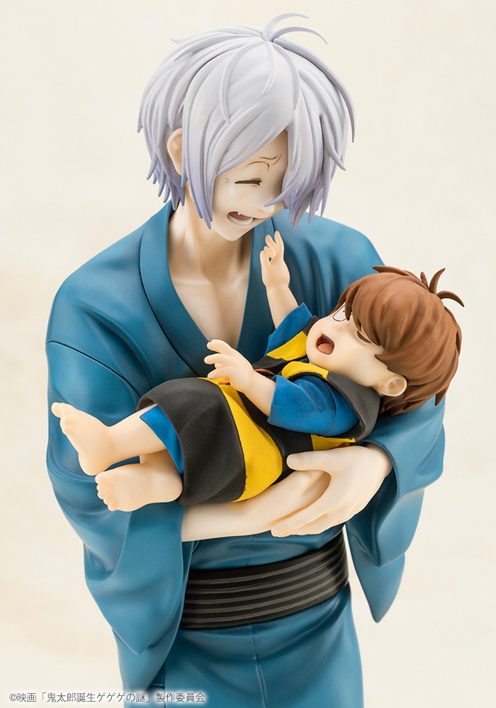 鬼太郎誕生 ゲゲゲの謎「鬼太郎の父 & 赤子鬼太郎」のフィギュア画像