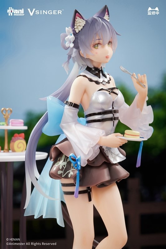 VSINGER「洛天依&墨清弦 不思議のティーブレイク Ver. 2体セット」のフィギュア画像