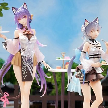VSINGER「洛天依＆墨清弦 不思議のティーブレイク Ver. 2体セット」のフィギュア