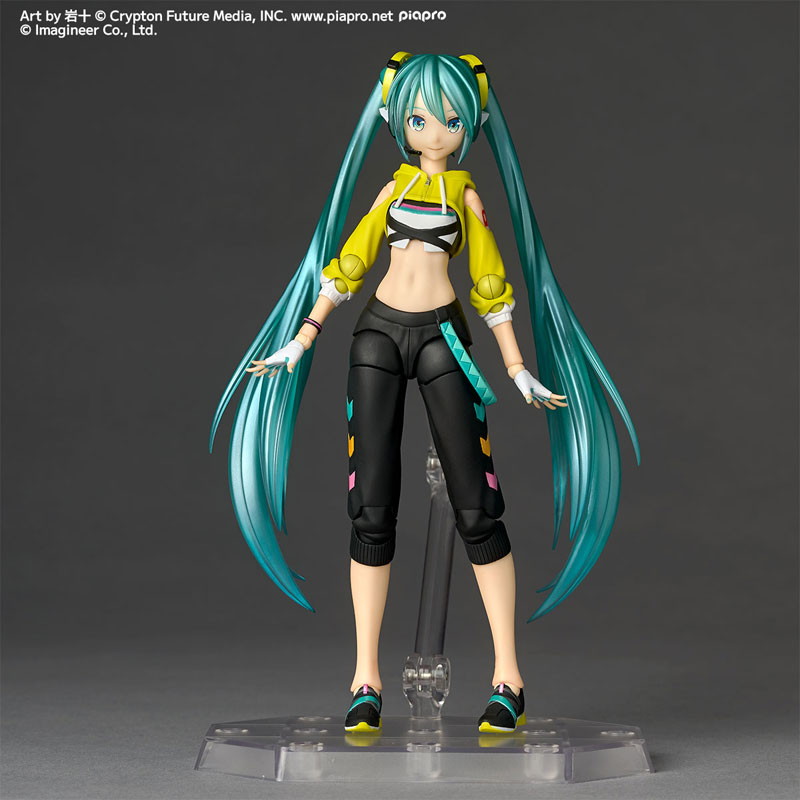 Fit Boxing feat. 初音ミク「リボルテック アメイジング・ヤマグチ 初音ミク Fit Boxing Ver.」のフィギュア画像