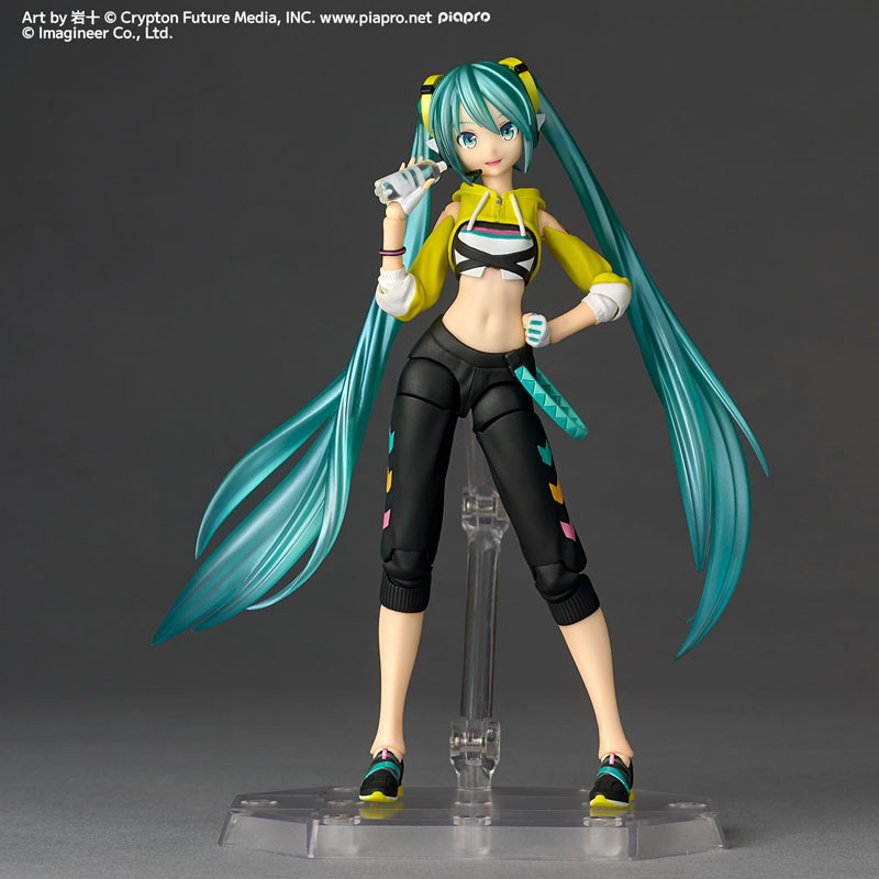Fit Boxing feat. 初音ミク「リボルテック アメイジング・ヤマグチ 初音ミク Fit Boxing Ver.」のフィギュア画像