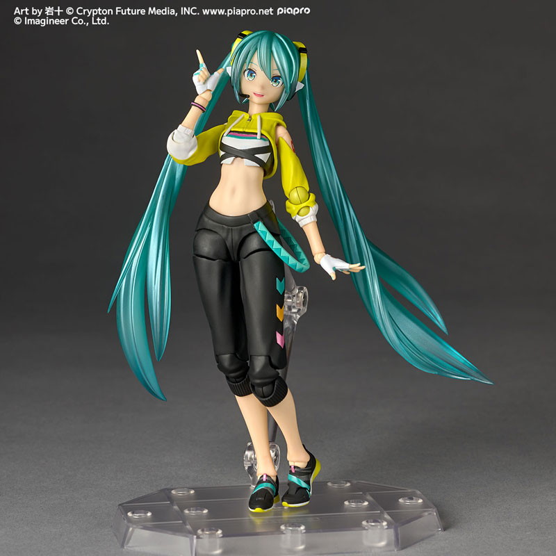 Fit Boxing feat. 初音ミク「リボルテック アメイジング・ヤマグチ 初音ミク Fit Boxing Ver.」のフィギュア画像