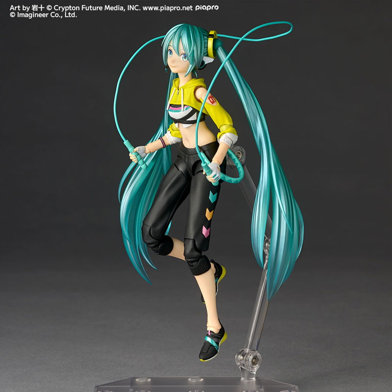 Fit Boxing feat. 初音ミク「リボルテック アメイジング・ヤマグチ 初音ミク Fit Boxing Ver.」のフィギュア画像