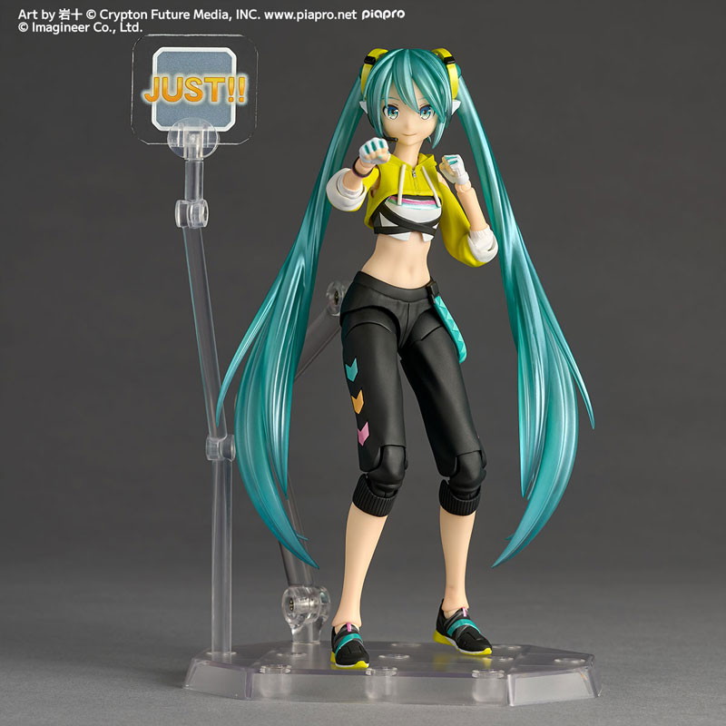 Fit Boxing feat. 初音ミク「リボルテック アメイジング・ヤマグチ 初音ミク Fit Boxing Ver.」のフィギュア画像
