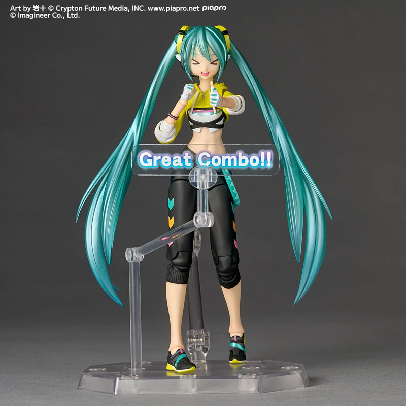 Fit Boxing feat. 初音ミク「リボルテック アメイジング・ヤマグチ 初音ミク Fit Boxing Ver.」のフィギュア画像