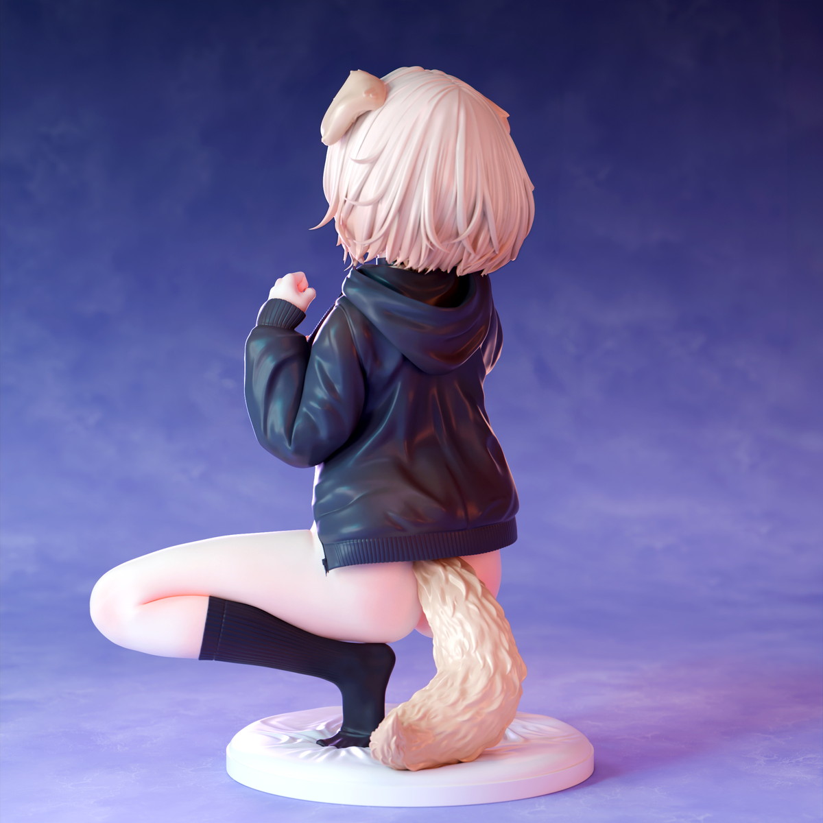 インサイトオリジナル「肉感少女 ちび犬娘 犬飼いちる」のフィギュア画像