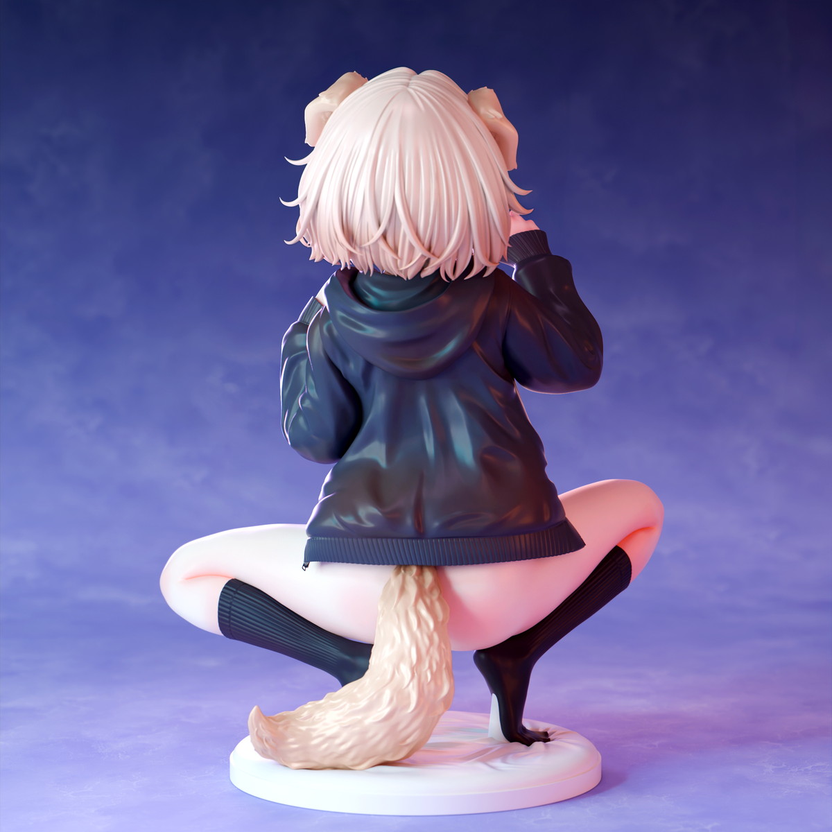 インサイトオリジナル「肉感少女 ちび犬娘 犬飼いちる」のフィギュア画像