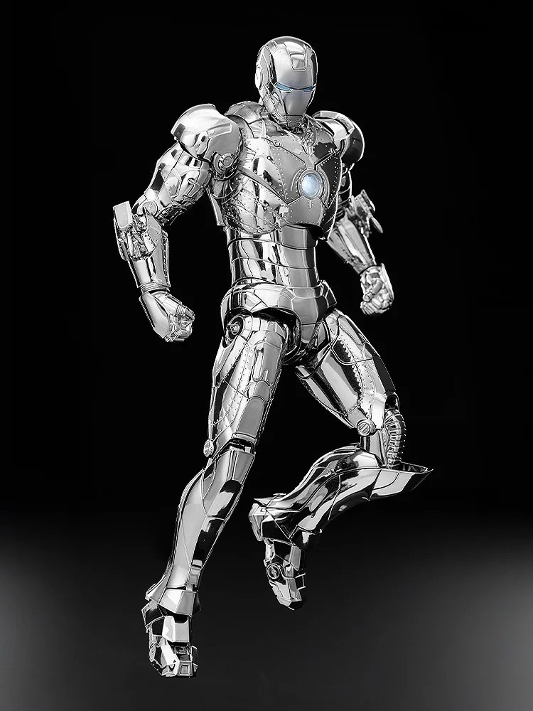 インフィニティ・サーガ「DLX アイアンマン・マーク2(クローム・エディション)」のフィギュア画像