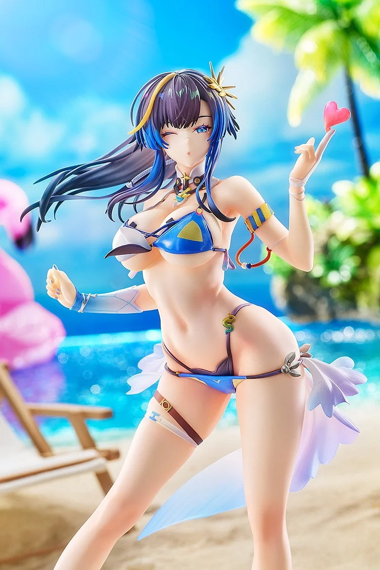スノウブレイク：禁域降臨「カーシア 倦姿のひと波 水着Ver.」のフィギュア画像