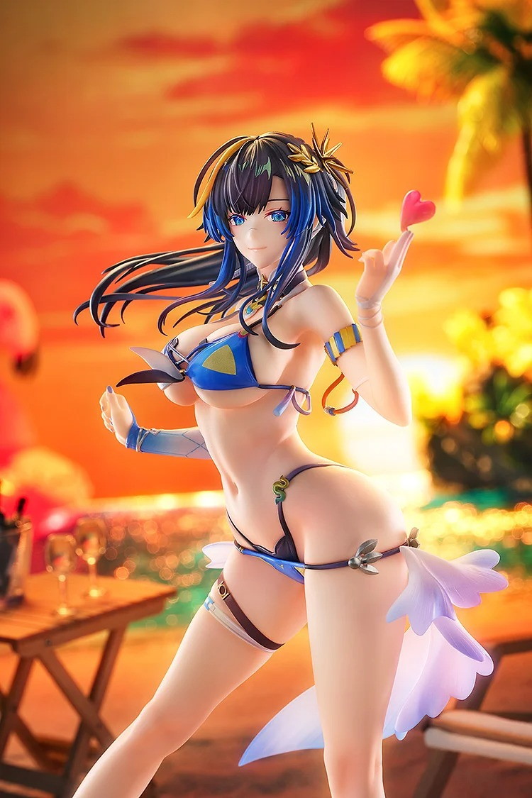 スノウブレイク：禁域降臨「カーシア 倦姿のひと波 水着Ver.」のフィギュア画像