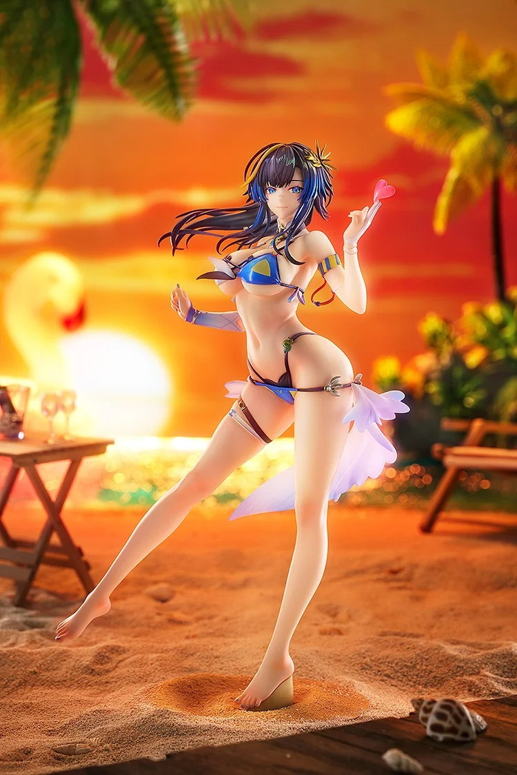 スノウブレイク：禁域降臨「カーシア 倦姿のひと波 水着Ver.」のフィギュア画像