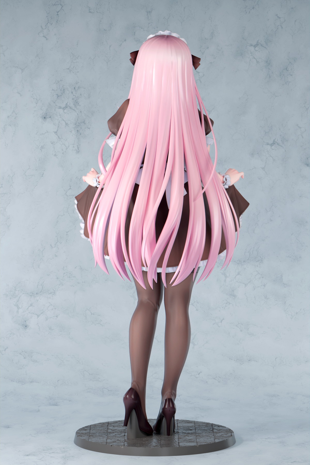 カノラユ氏オリジナルイラスト「ご奉仕メイドの清瀬めぐみさん 通常ver.」のフィギュア画像