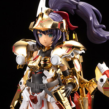 フレームアームズ・ガール「ドゥルガー 〈ゴールドリッター〉」のフィギュア