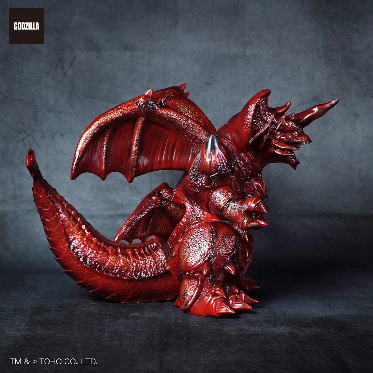 ゴジラ「GODZILLA VINYL ART(ゴジラバイナルアート)GVA-BC デストロイア (バーニングレッドカラー) ソフビ」のフィギュア画像