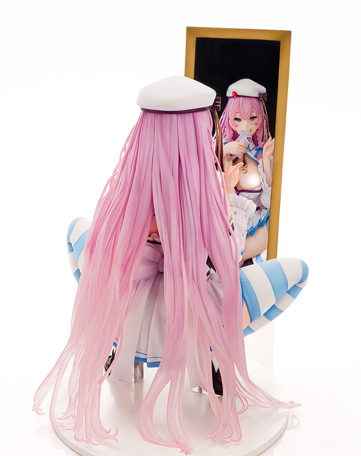 しおこんぶ氏オリジナルキャラクター「月見モモ」のフィギュア画像