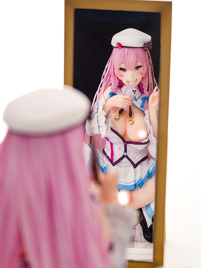 しおこんぶ氏オリジナルキャラクター「月見モモ」のフィギュア画像