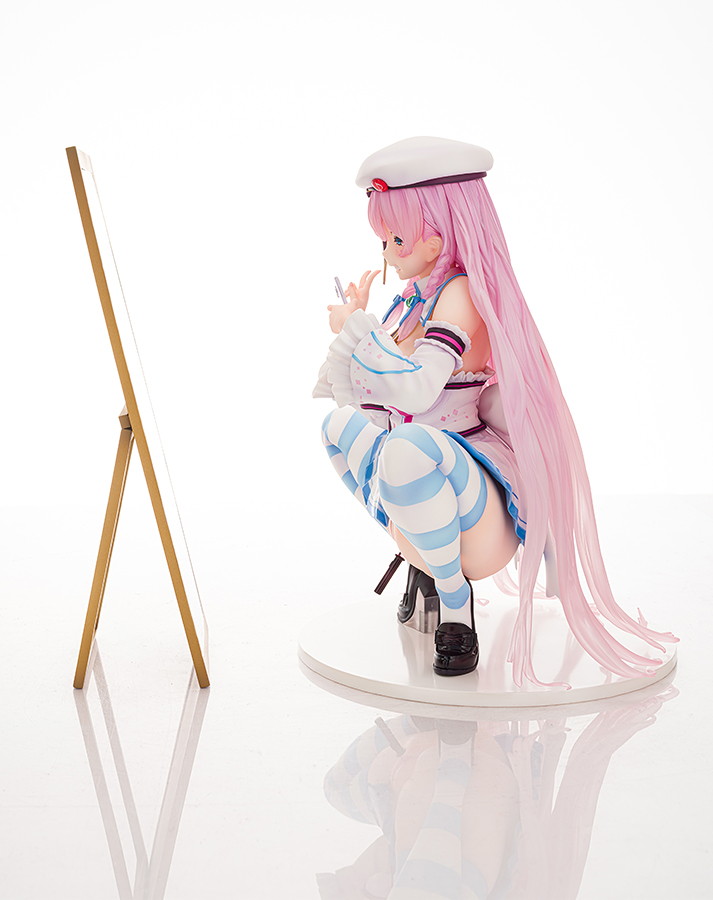 しおこんぶ氏オリジナルキャラクター「月見モモ」のフィギュア画像