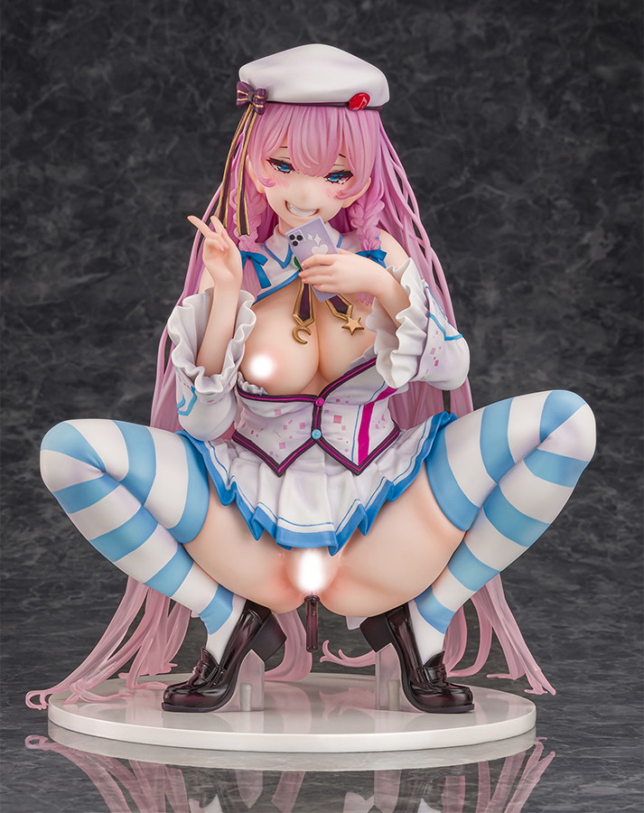 しおこんぶ氏オリジナルキャラクター「月見モモ」のフィギュア画像