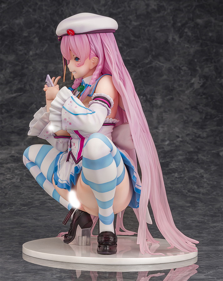 しおこんぶ氏オリジナルキャラクター「月見モモ」のフィギュア画像