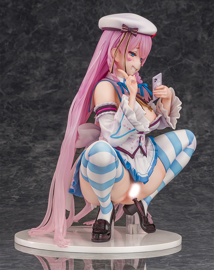 しおこんぶ氏オリジナルキャラクター「月見モモ」のフィギュア画像