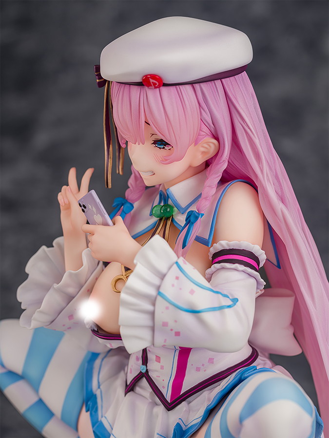 しおこんぶ氏オリジナルキャラクター「月見モモ」のフィギュア画像