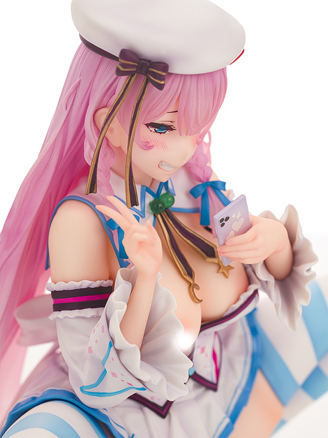 しおこんぶ氏オリジナルキャラクター「月見モモ」のフィギュア画像