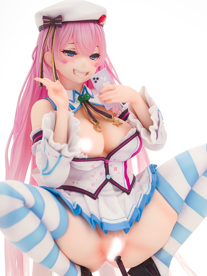 しおこんぶ氏オリジナルキャラクター「月見モモ」のフィギュア画像