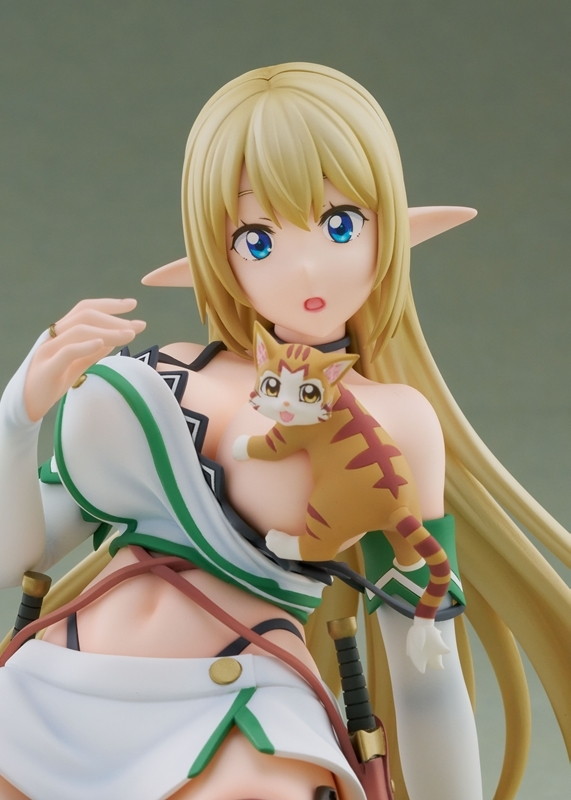Sランクモンスターの《ベヒーモス》だけど、猫と間違われてエルフ娘の騎士(ペット)として暮らしてます「アリア&タマ」のフィギュア画像
