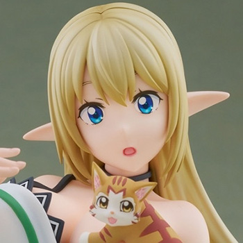 Sランクモンスターの《ベヒーモス》だけど、猫と間違われてエルフ娘の騎士（ペット）として暮らしてます「アリア＆タマ」のフィギュア