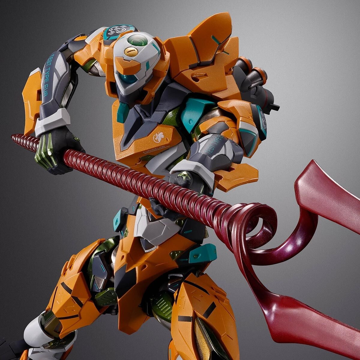 エヴァンゲリオンシリーズ「METAL BUILD エヴァンゲリオン零号機/零号機(改)30th with the spear of Longinus」のフィギュア画像