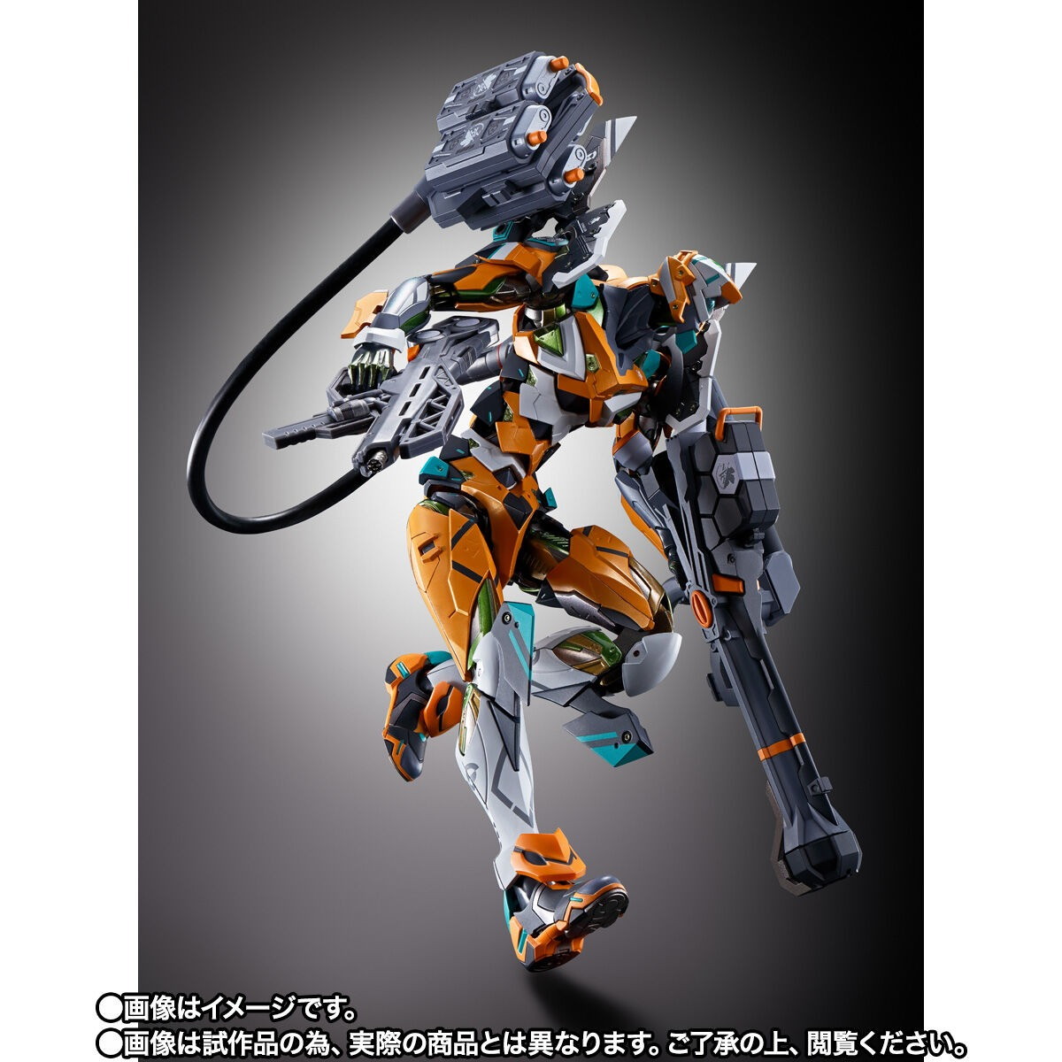 エヴァンゲリオンシリーズ「METAL BUILD エヴァンゲリオン零号機/零号機(改)30th with the spear of Longinus」のフィギュア画像