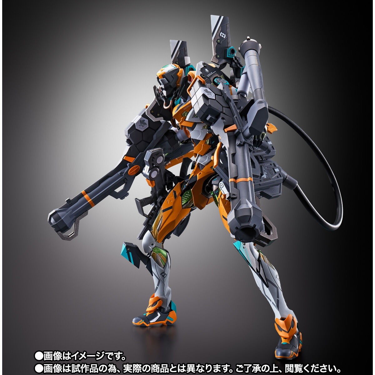 エヴァンゲリオンシリーズ「METAL BUILD エヴァンゲリオン零号機/零号機(改)30th with the spear of Longinus」のフィギュア画像