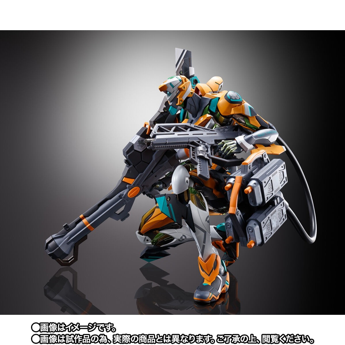 エヴァンゲリオンシリーズ「METAL BUILD エヴァンゲリオン零号機/零号機(改)30th with the spear of Longinus」のフィギュア画像