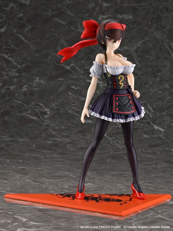 ガールズ＆パンツァー リボンの武者「鶴姫しずか ディアンドルVer.」のフィギュア画像