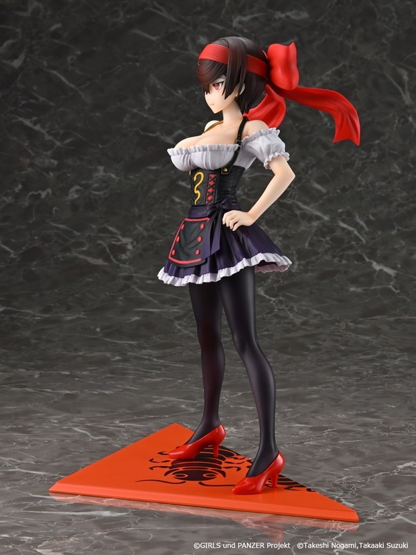 ガールズ＆パンツァー リボンの武者「鶴姫しずか ディアンドルVer.」のフィギュア画像