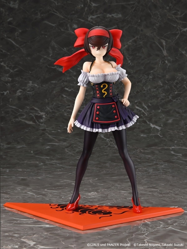 ガールズ＆パンツァー リボンの武者「鶴姫しずか ディアンドルVer.」のフィギュア画像