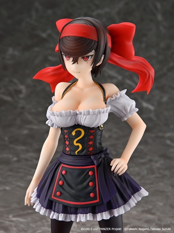 ガールズ＆パンツァー リボンの武者「鶴姫しずか ディアンドルVer.」のフィギュア画像
