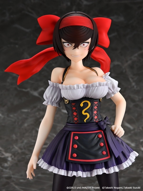 ガールズ＆パンツァー リボンの武者「鶴姫しずか ディアンドルVer.」のフィギュア画像